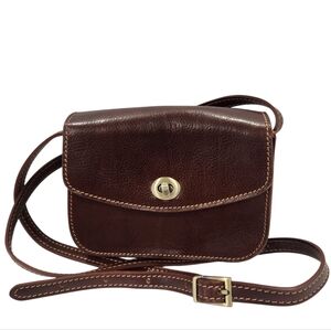 NEW! Floto Milano Full-Grain Leather Crossbody Bag
